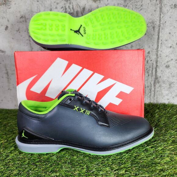 MSRP $195 Jordan ADG 5 Golf Shoes Men’s 10 Green Grey New main image 7